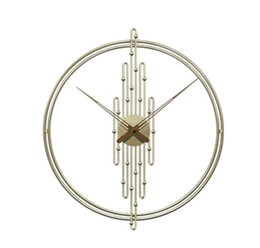 Orologio da parete in metallo minimalista