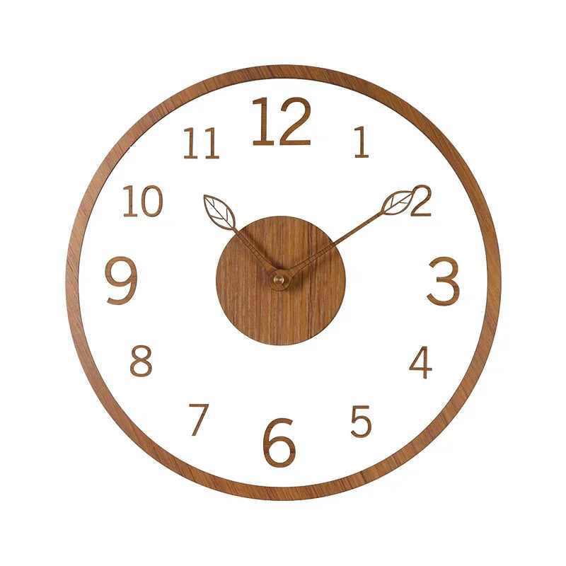 Orologio da parete lancetta a foglia