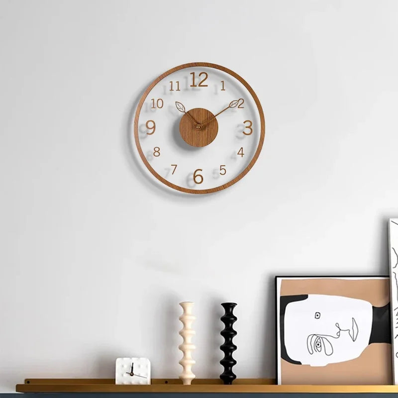 Orologio da parete lancetta a foglia