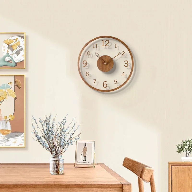 Orologio da parete lancetta a foglia