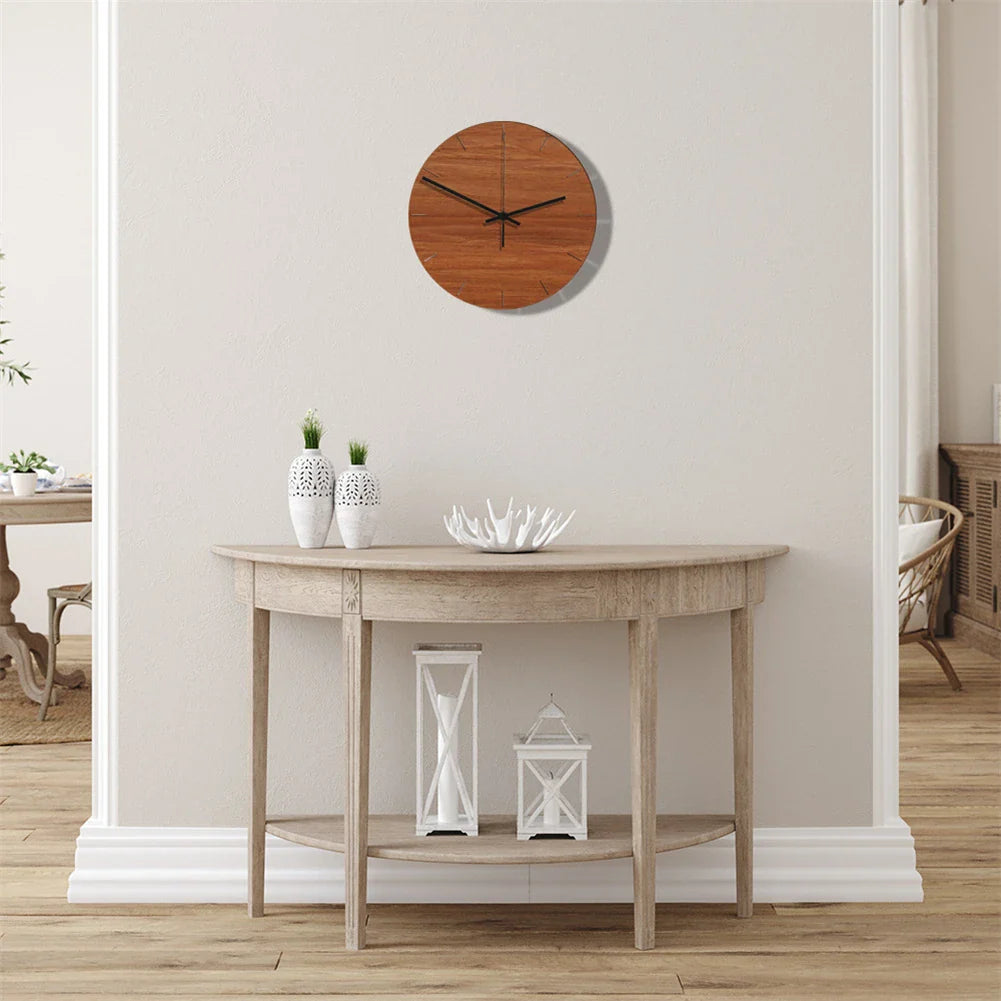 Orologio da parete legno fatto a mano