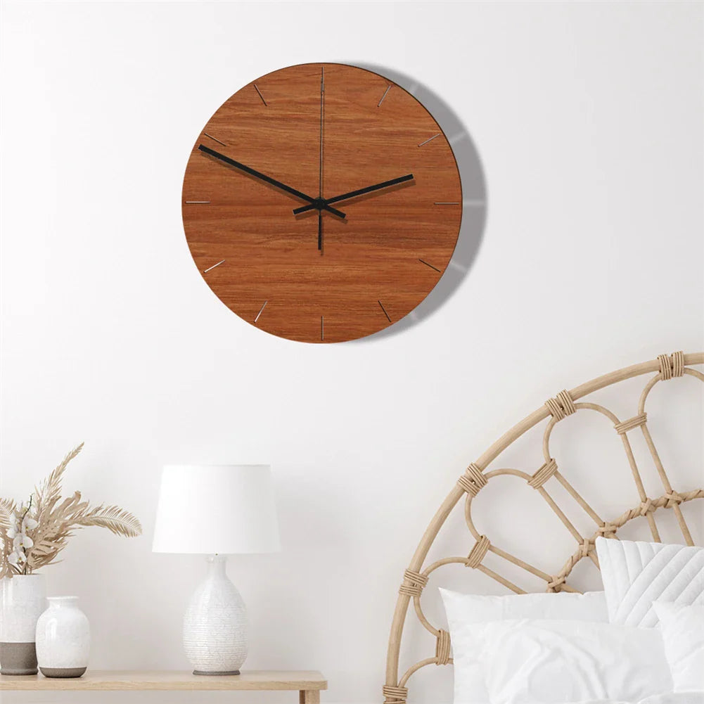 Orologio da parete legno fatto a mano