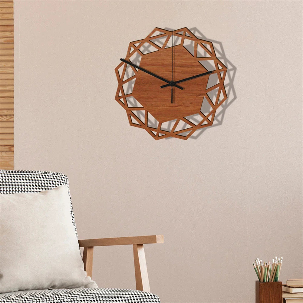 Orologio da parete legno fatto a mano