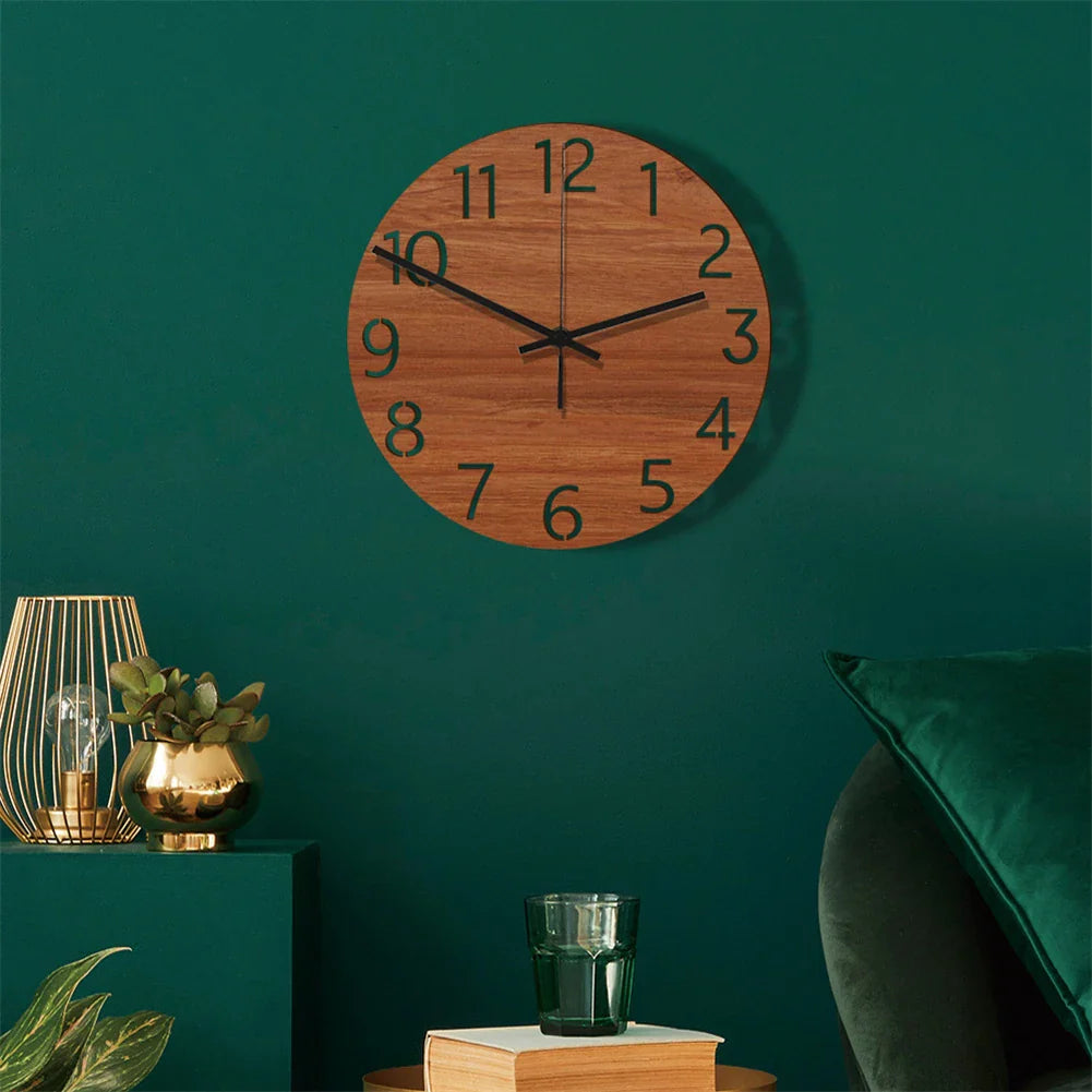 Orologio da parete legno fatto a mano