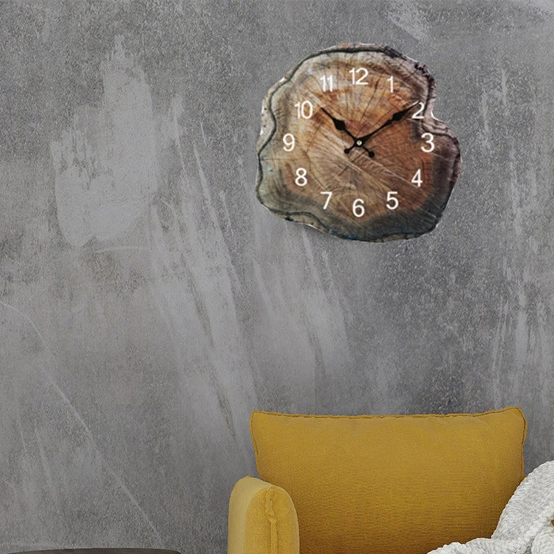 Orologio da parete legno tondo 30cm