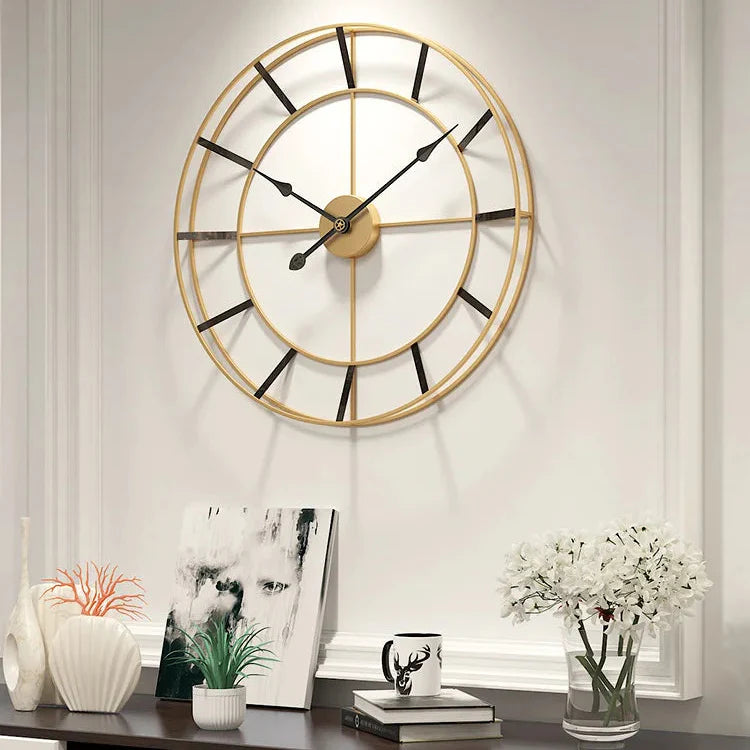 Orologio da parete minimalista ferro 50cm