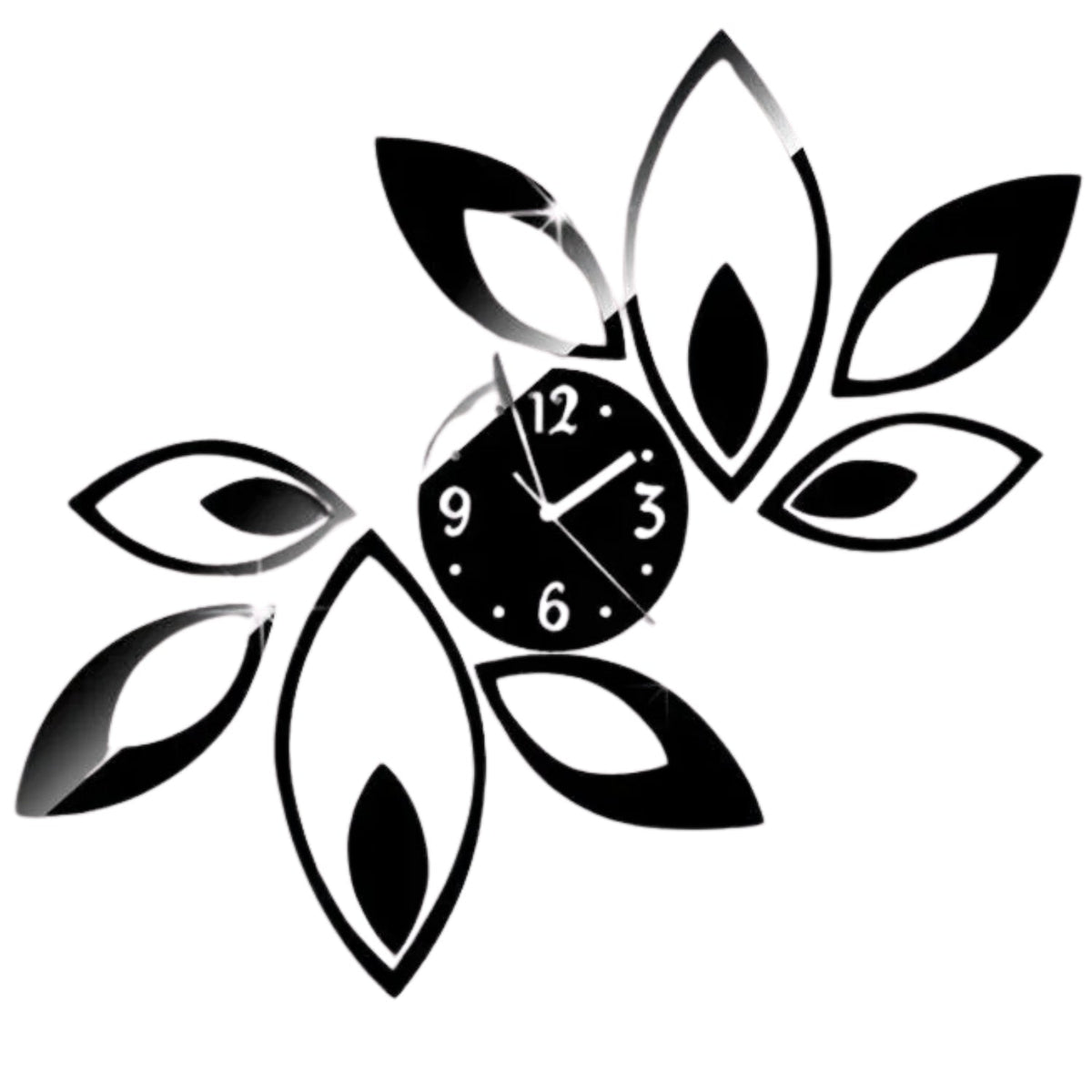 Orologio da parete moderno a specchio