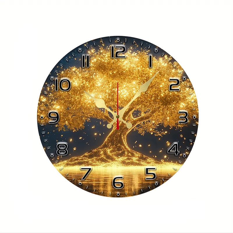 Orologio da parete moderno albero della vita