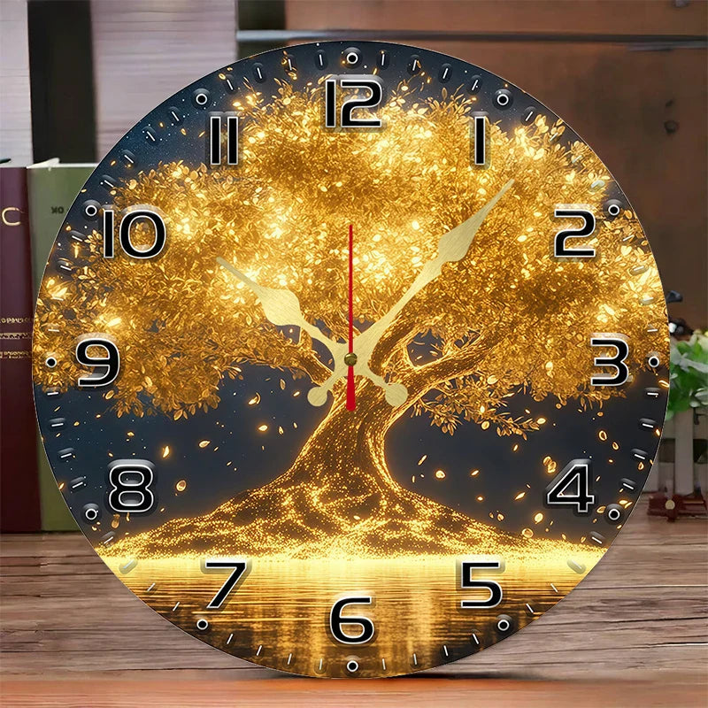 Orologio da parete moderno albero della vita