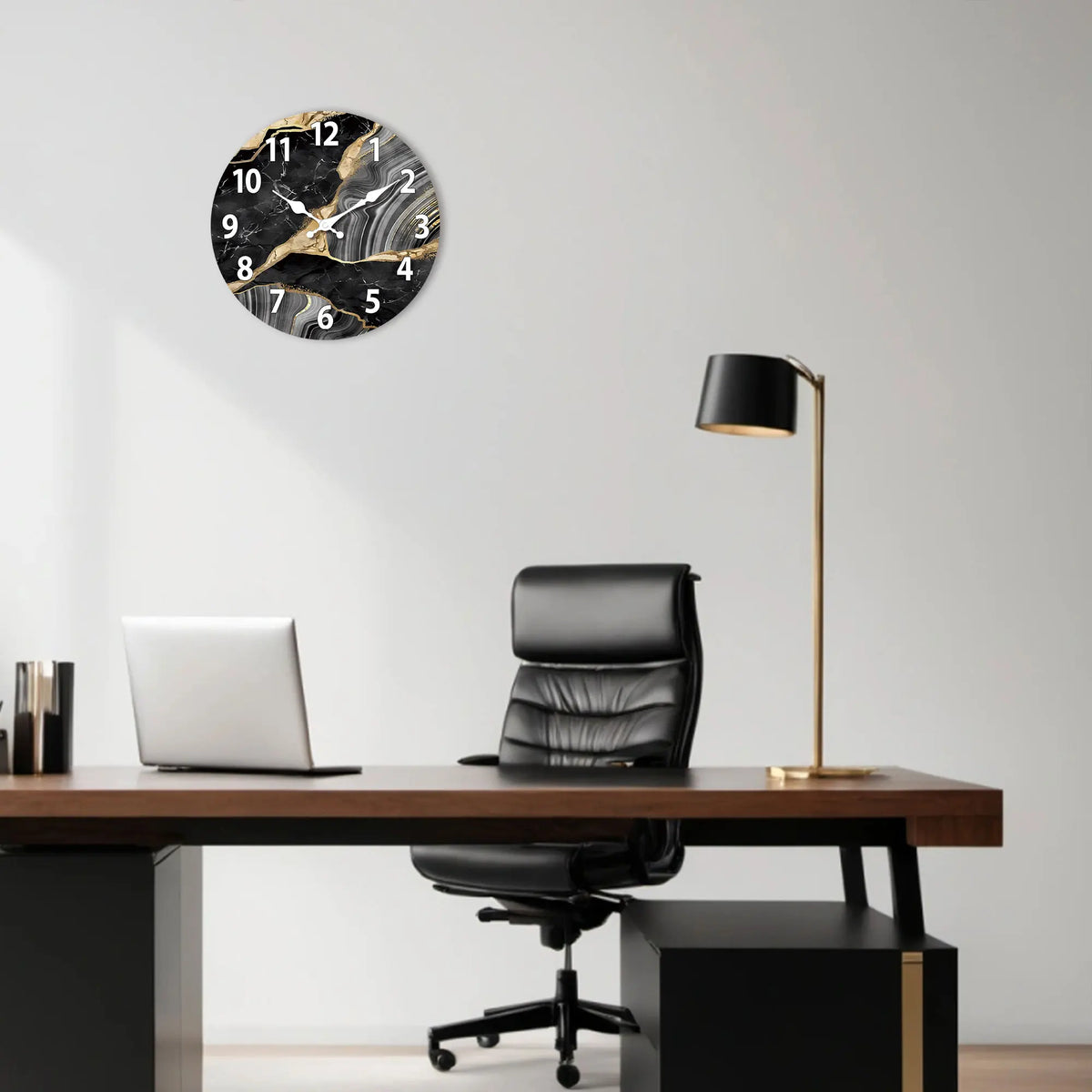 Orologio da parete moderno in legno