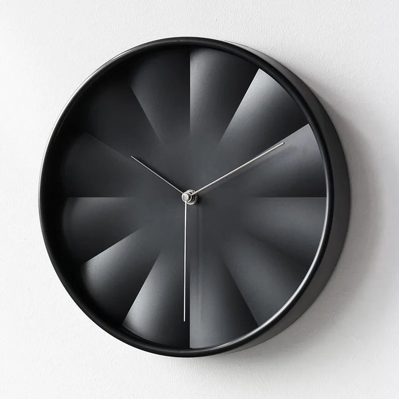 Orologio da parete moderno nero