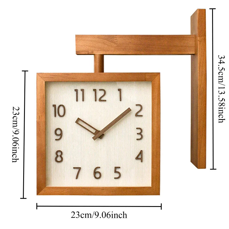 Orologio da parete moderno quadrato