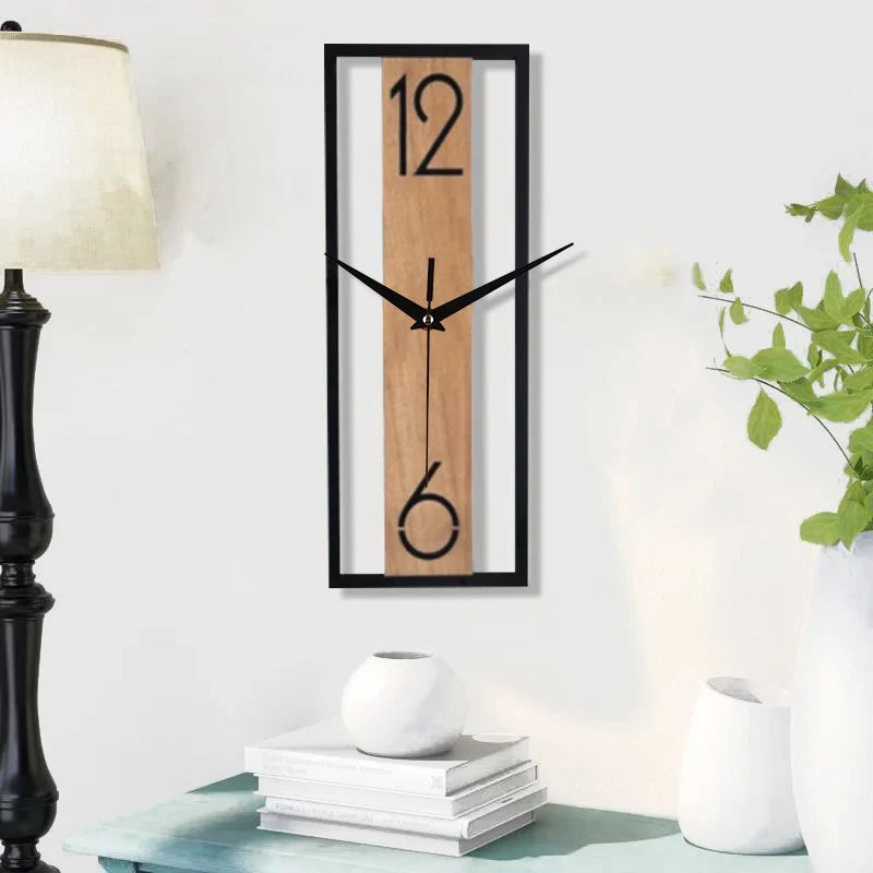Orologio da parete moderno rettangolare