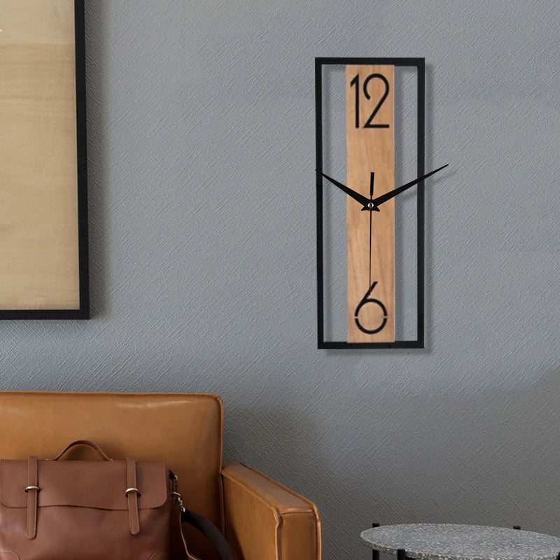 Orologio da parete moderno rettangolare