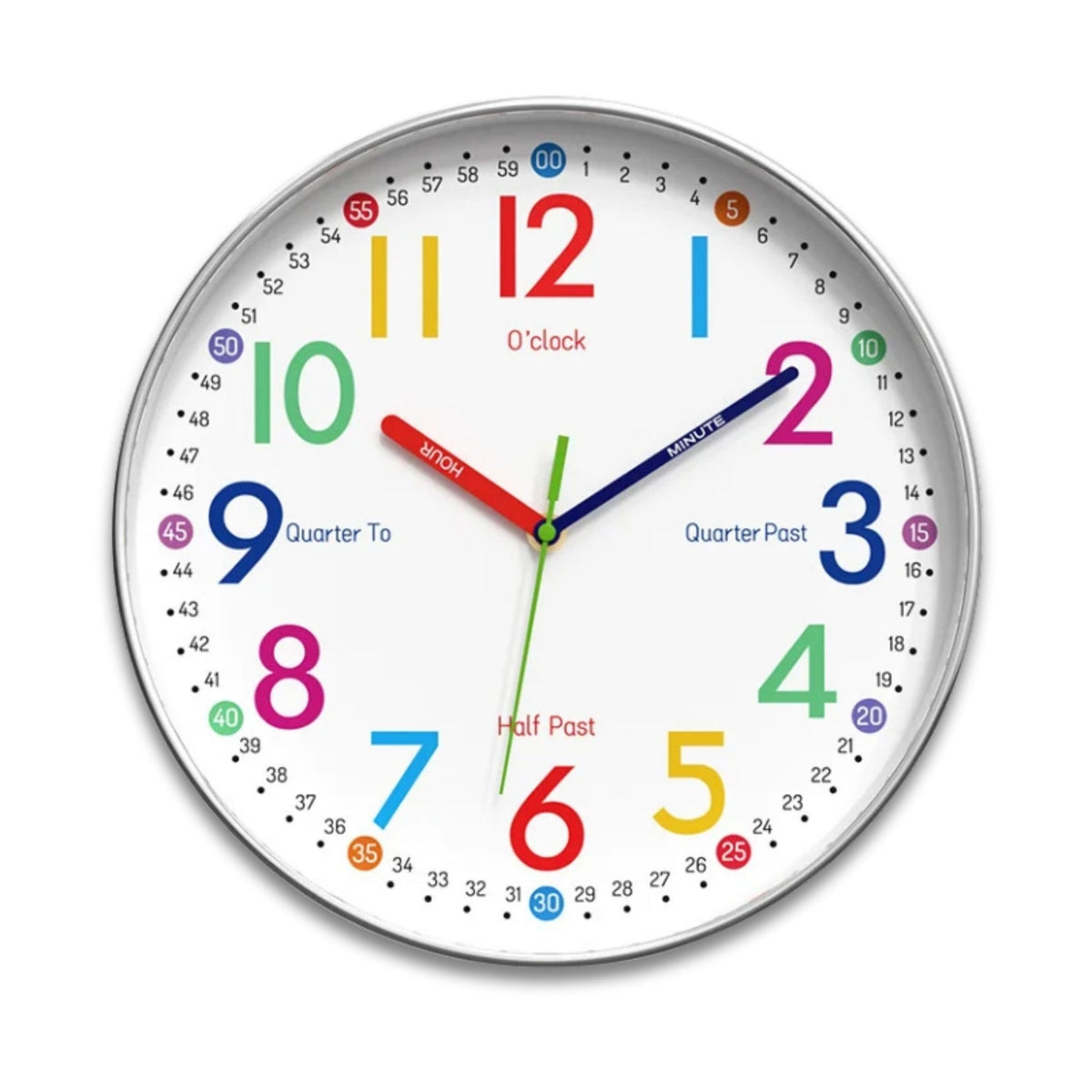 Orologio da parete particolare colorato