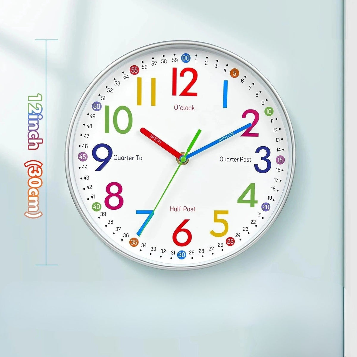 Orologio da parete particolare colorato