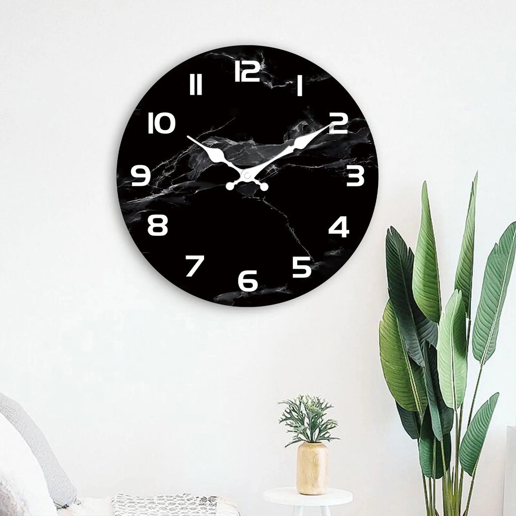 Orologio da parete particolare nero