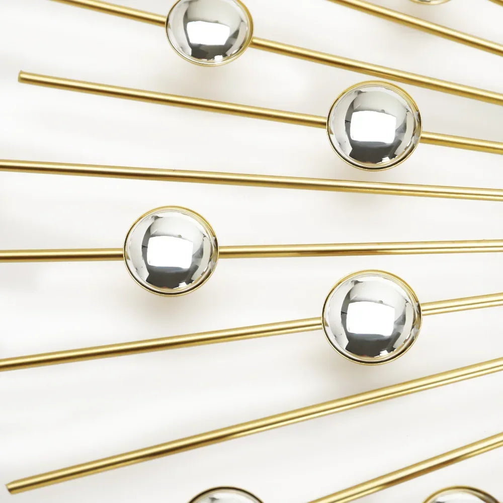 Orologio da parete particolare oro