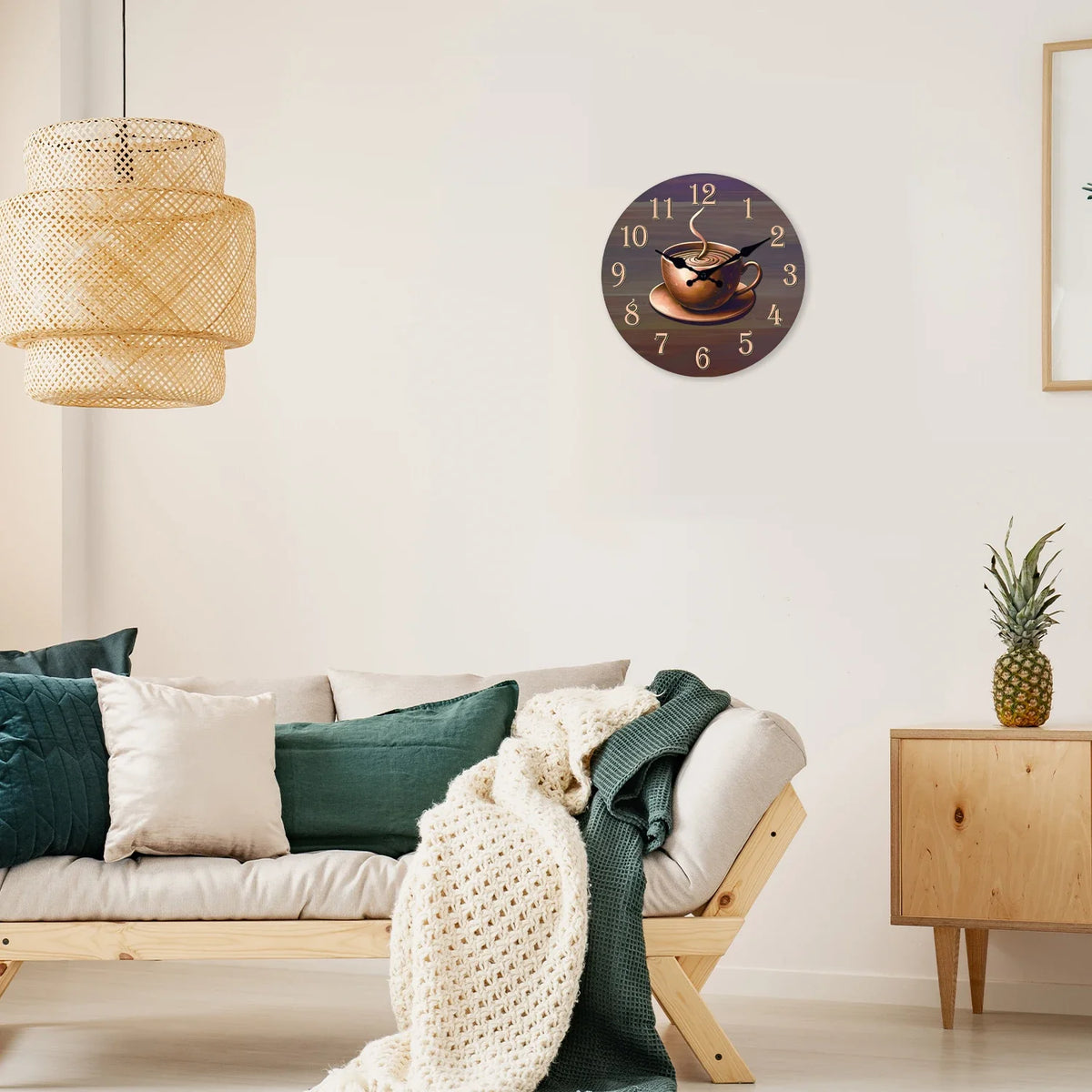 Orologio da parete per cucina country