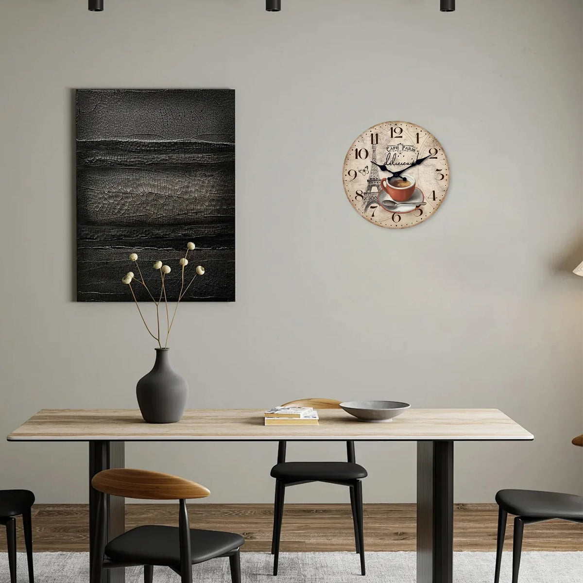 Orologio da parete per cucina rustico