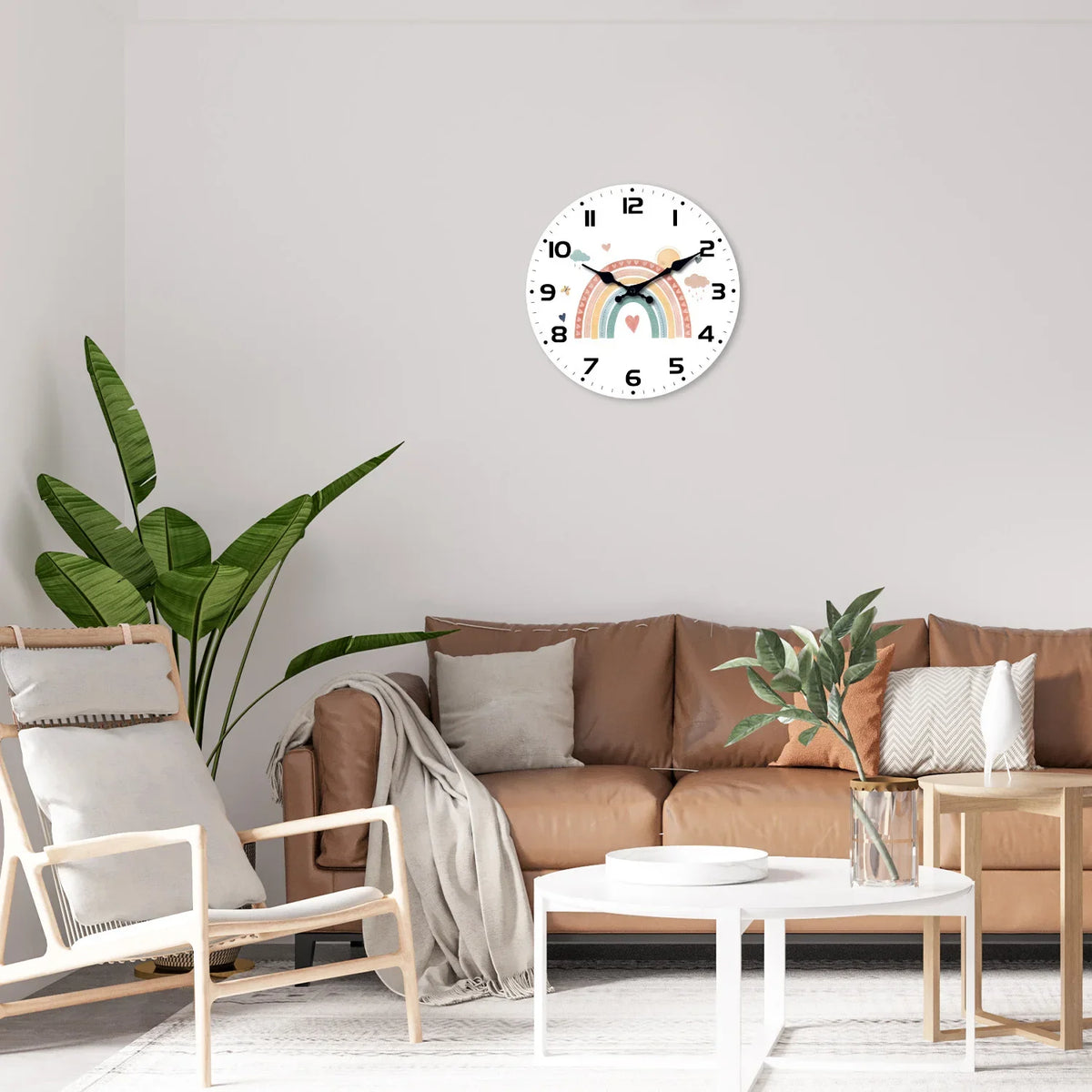 Orologio da parete per soggiorno colorato