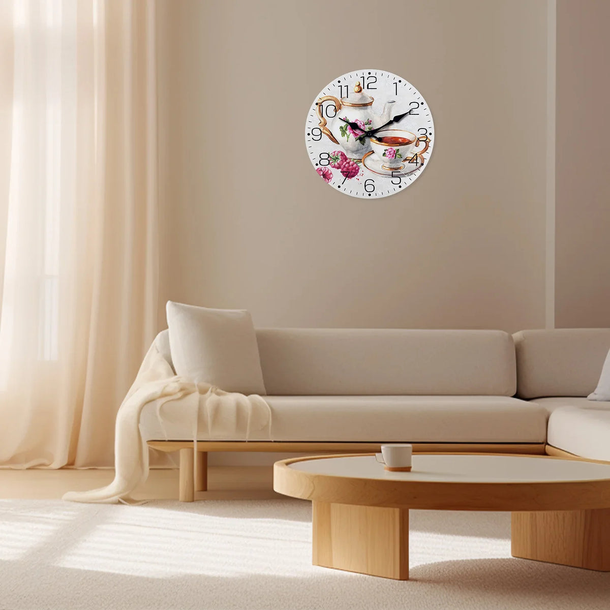 Orologio da parete per soggiorno decorativo