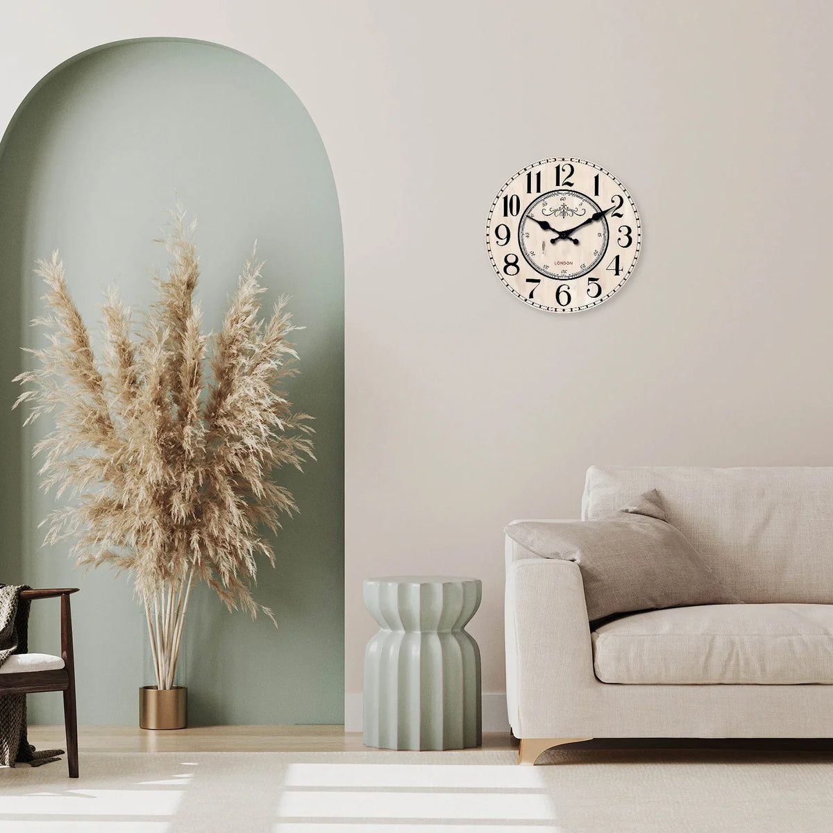 Orologio da parete per soggiorno vintage