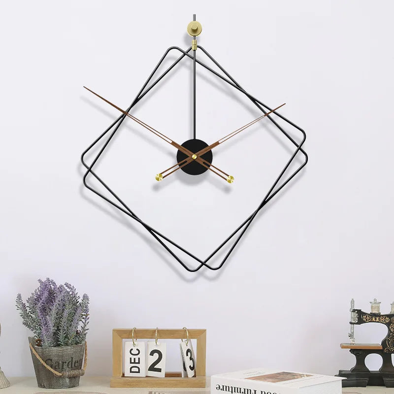 Orologio da parete quadrato design