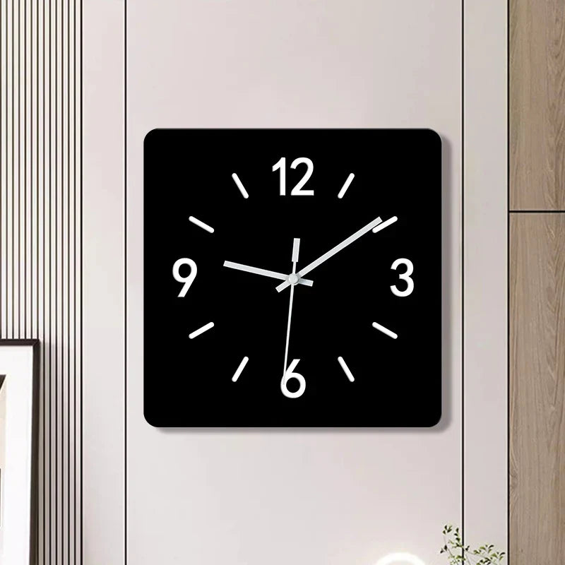 Orologio da parete quadrato moderno