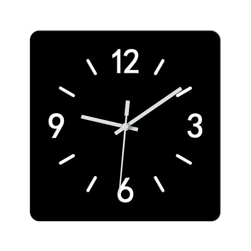 Orologio da parete quadrato moderno