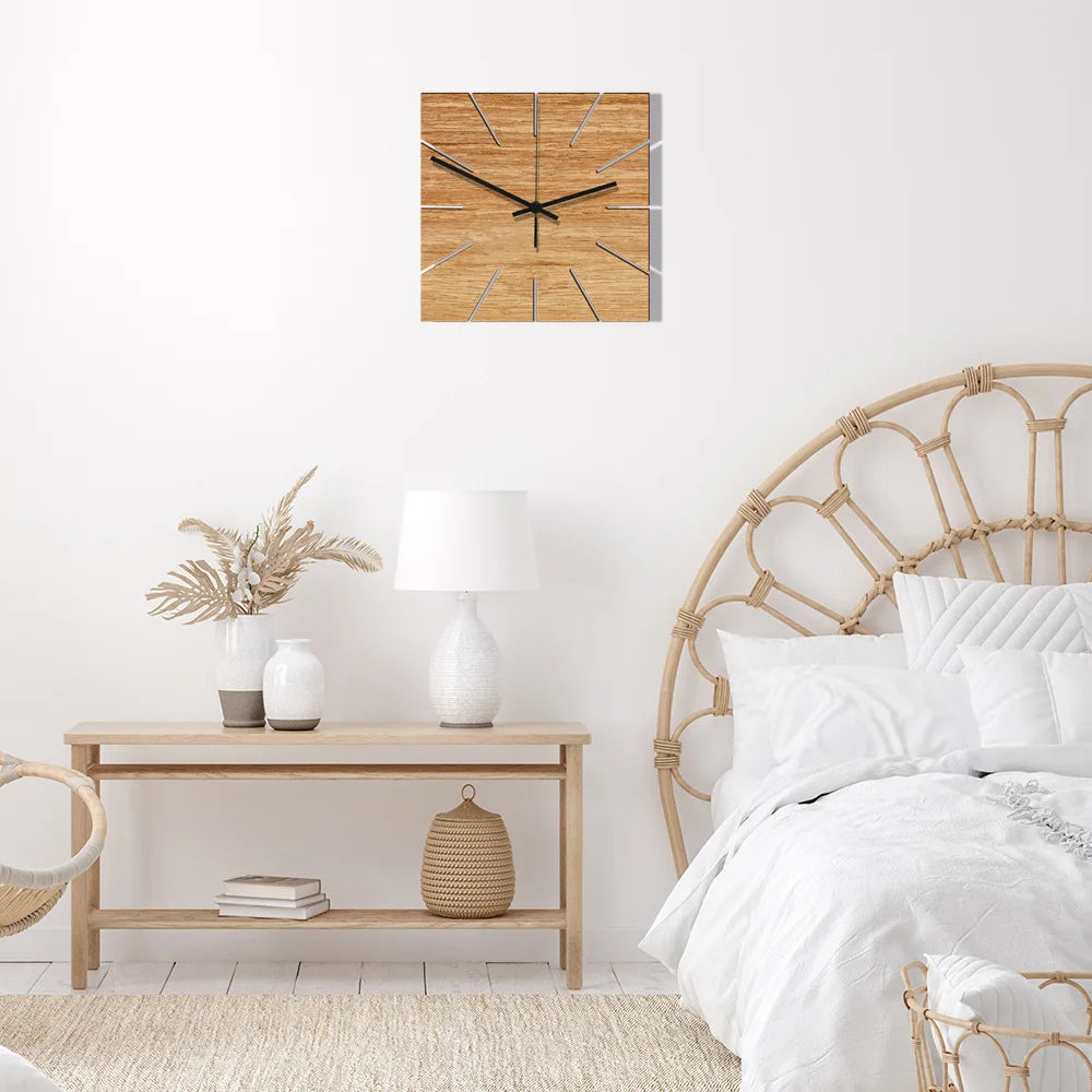 Orologio da parete quadrato scandinavo