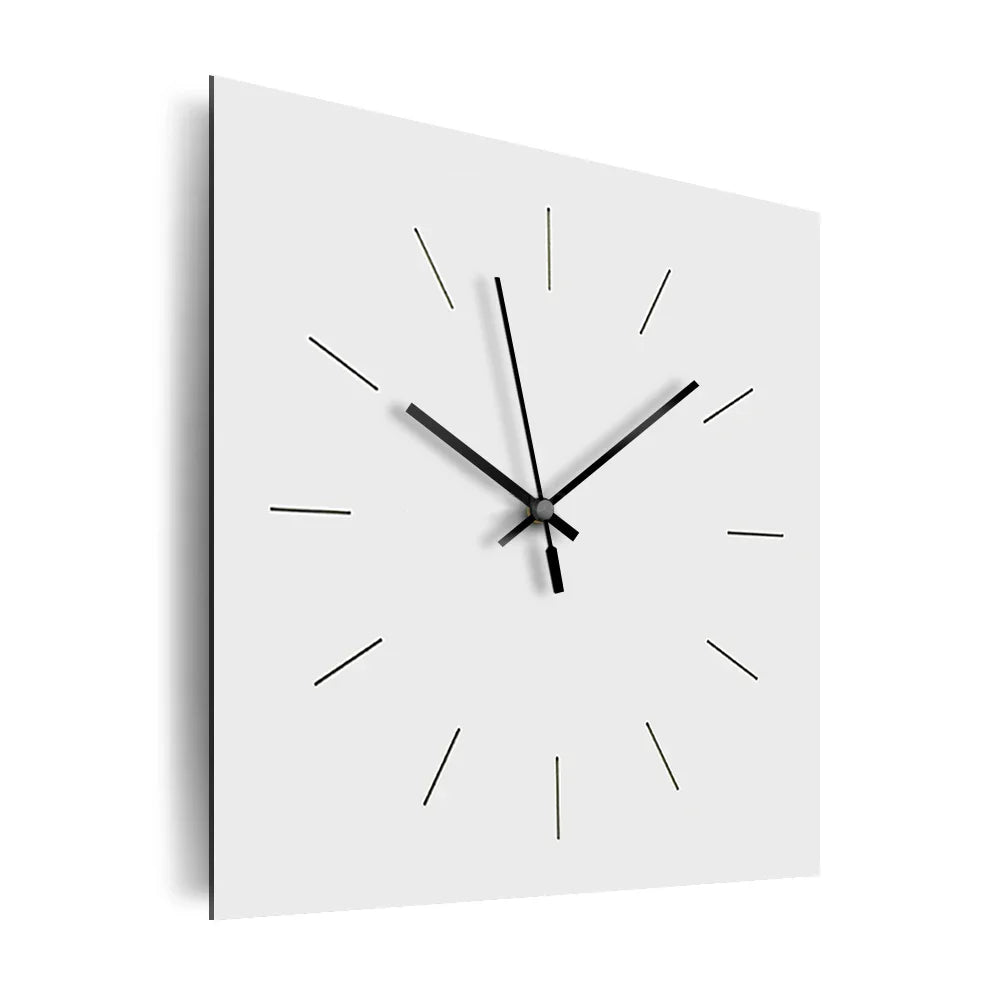 Orologio da parete quadrato silenzioso