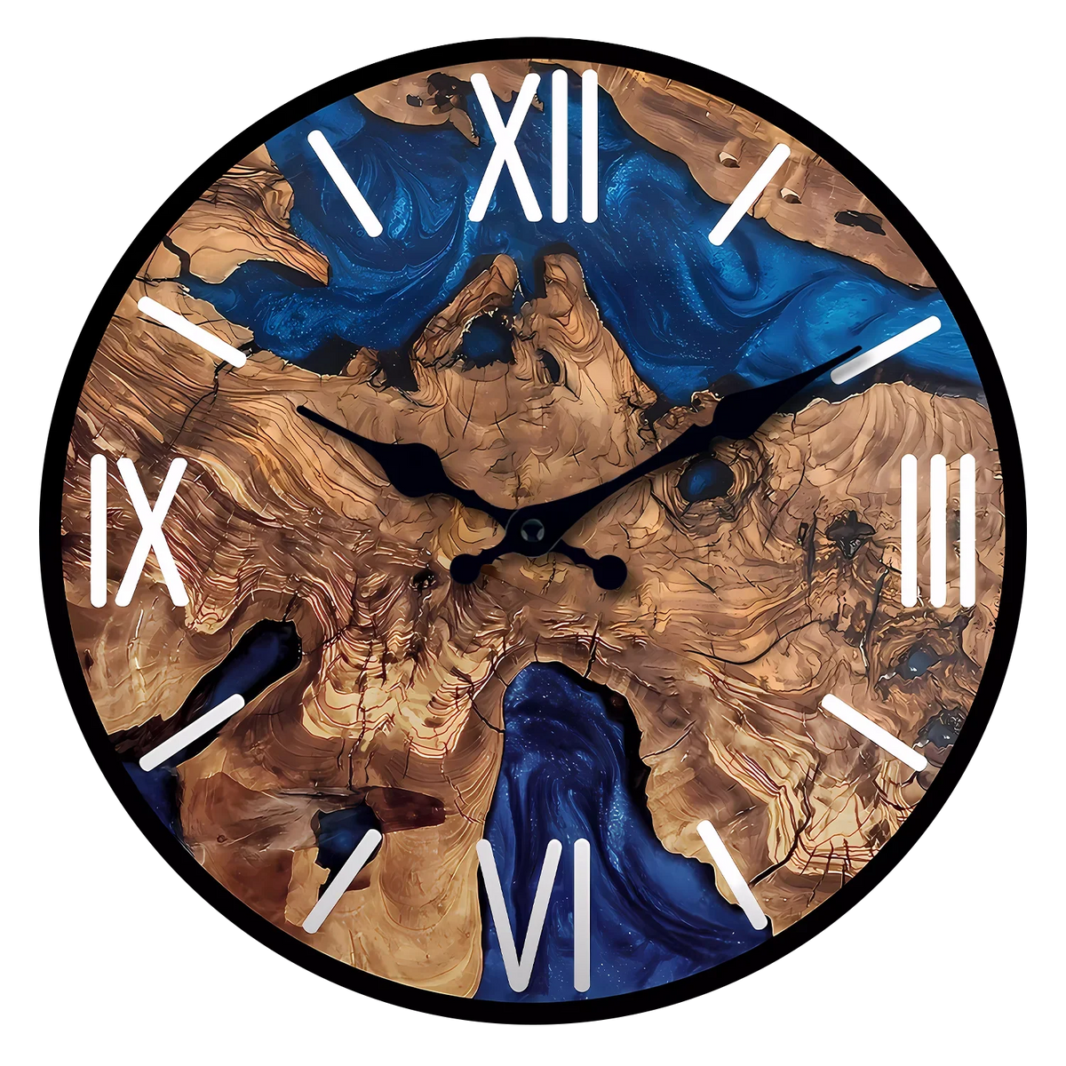 Orologio da parete silenzioso astratto