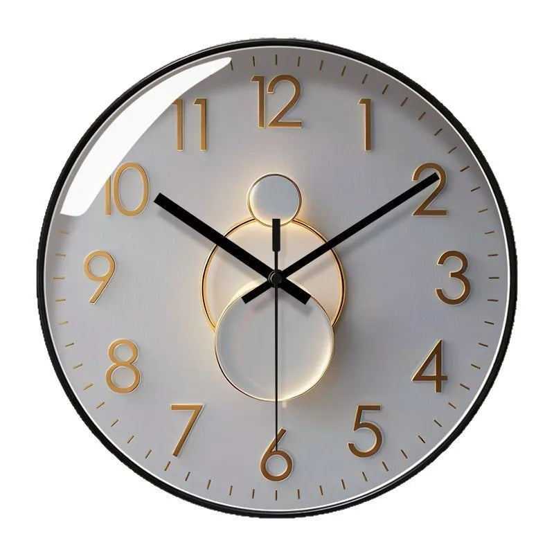 Orologio da parete silenzioso effetto luce