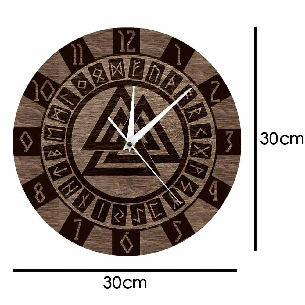 Orologio da parete simbolo vichingo