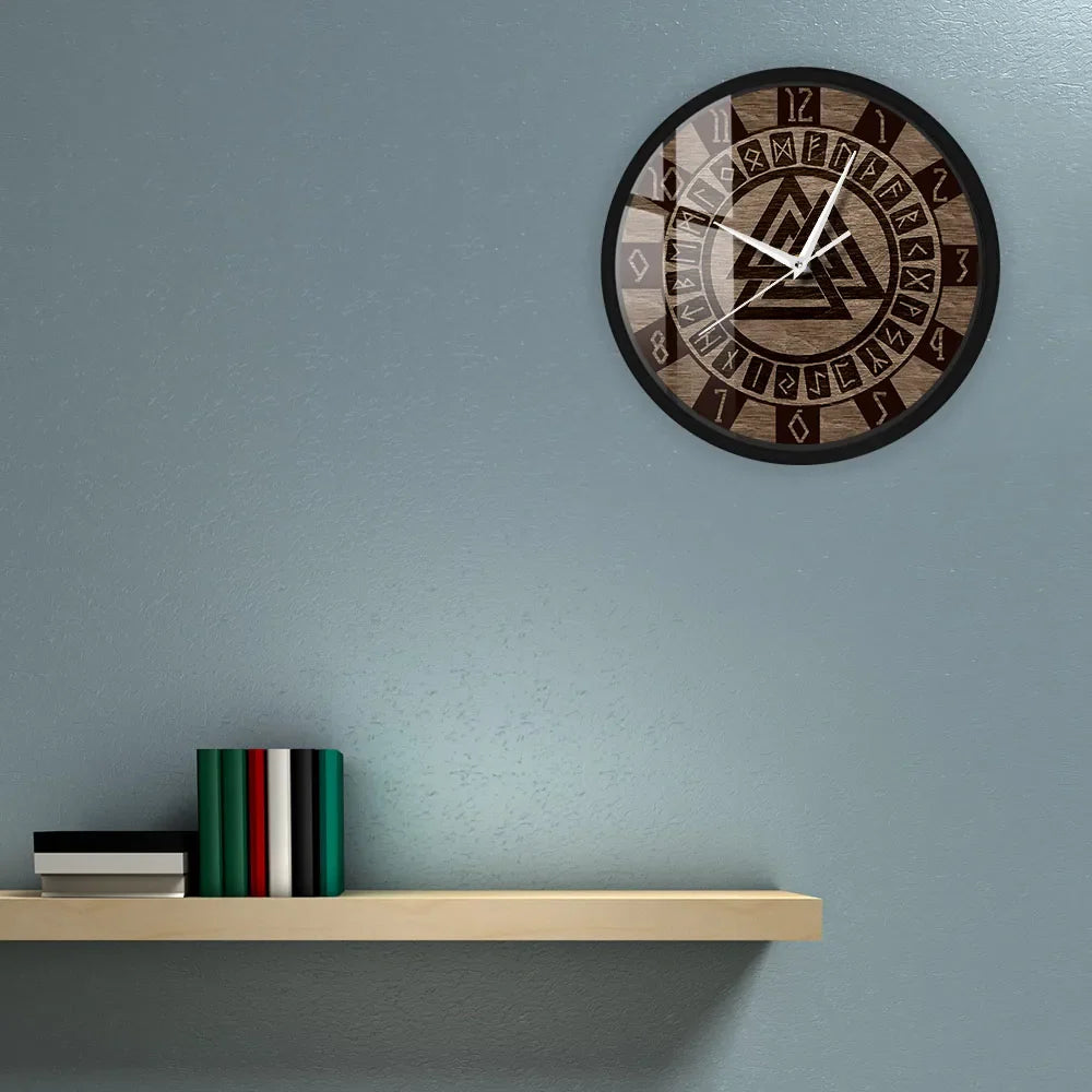 Orologio da parete simbolo vichingo