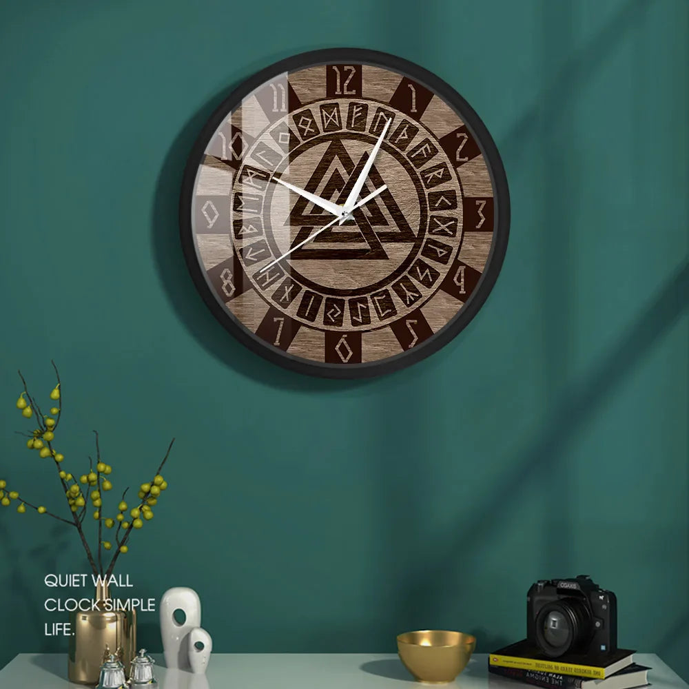 Orologio da parete simbolo vichingo