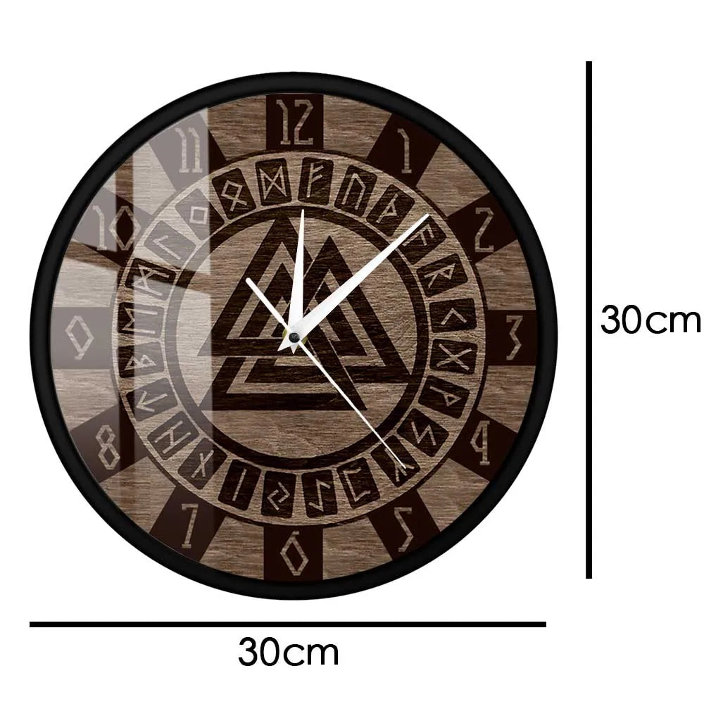 Orologio da parete simbolo vichingo