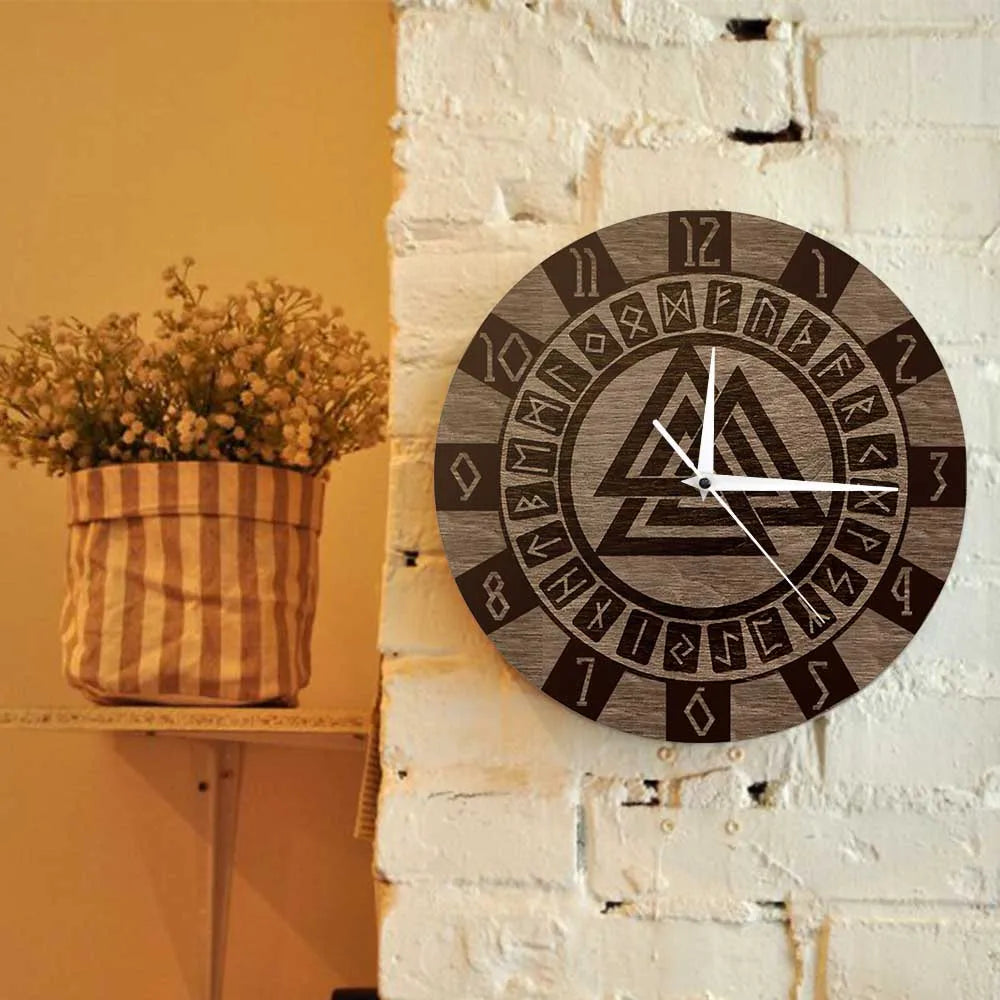 Orologio da parete simbolo vichingo