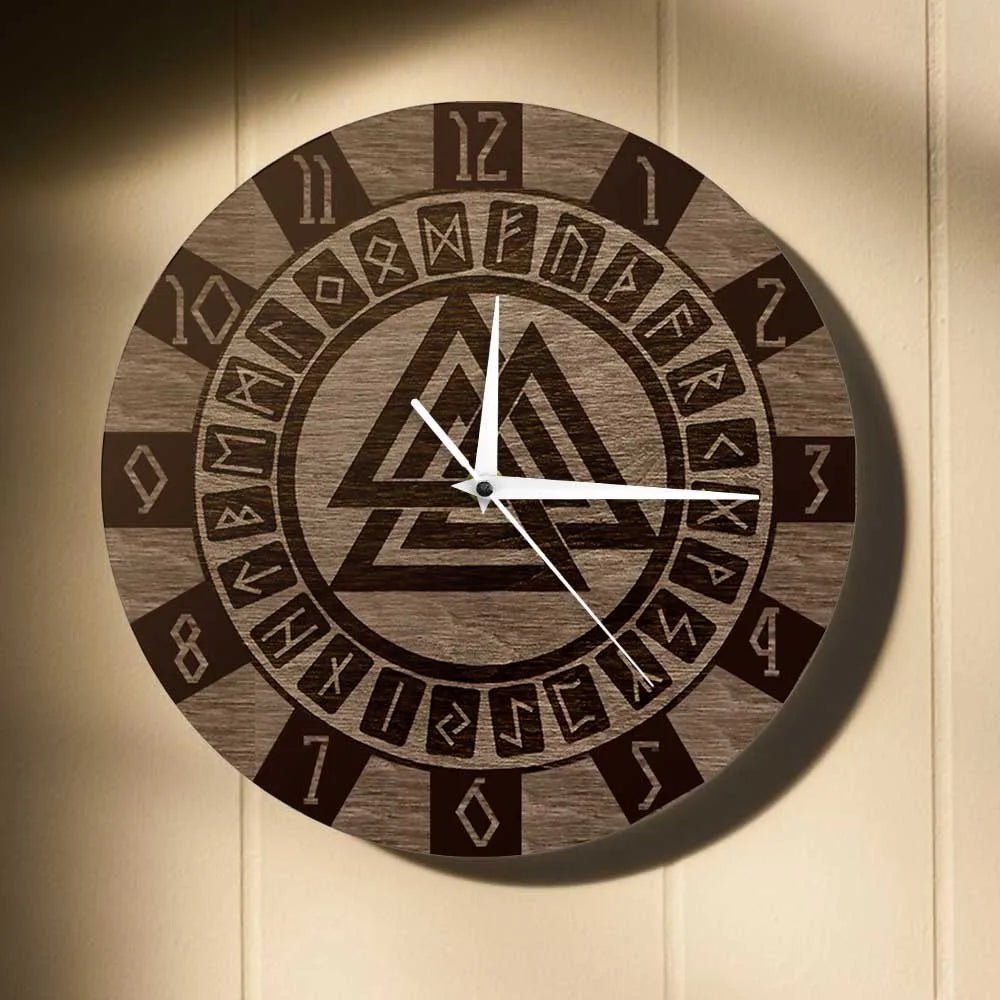 Orologio da parete simbolo vichingo