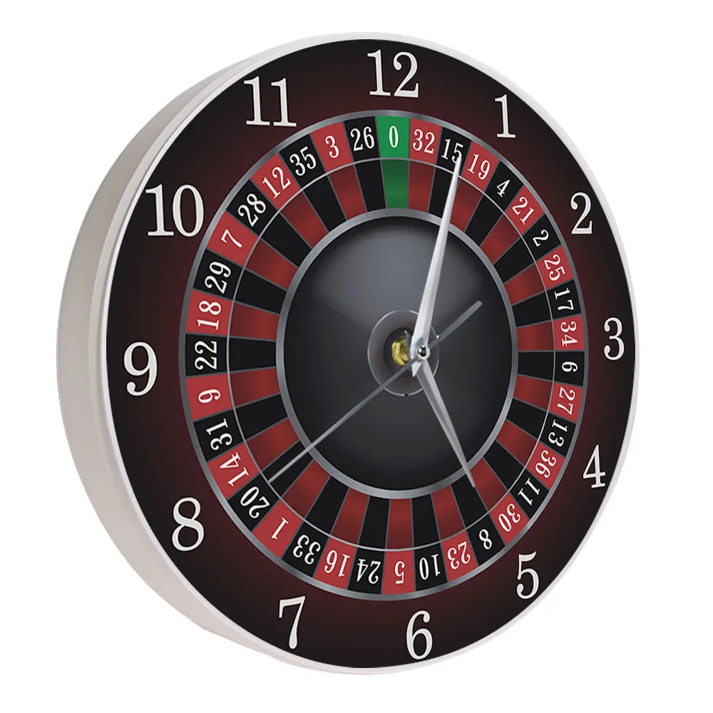 Orologio da parete tema poker