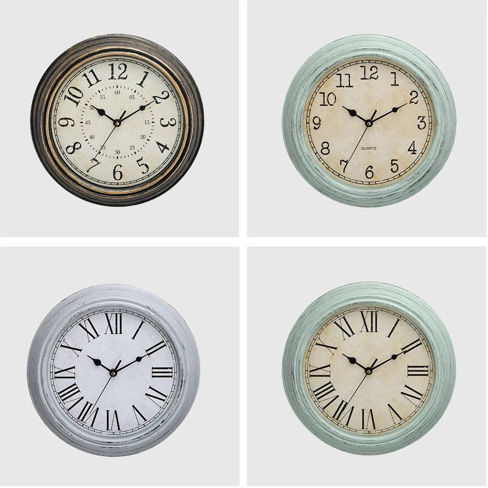 Orologio da parete vintage bianco