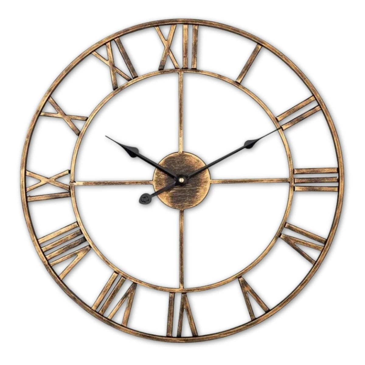 Orologio da parete vintage con numeri romani