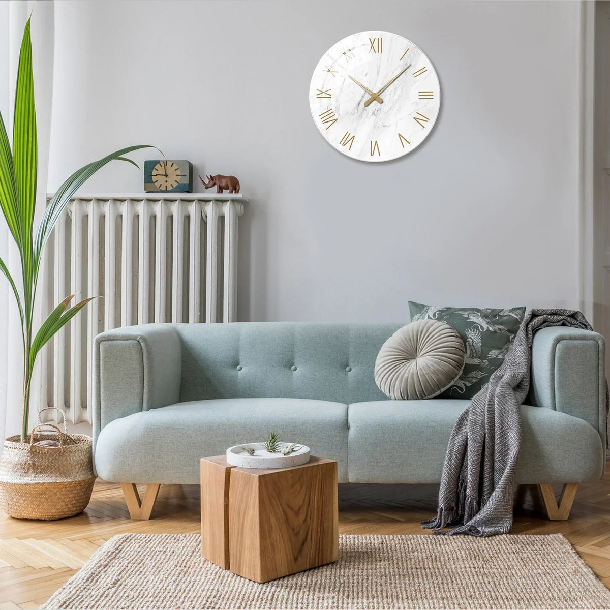 Orologio elegante con numeri romani