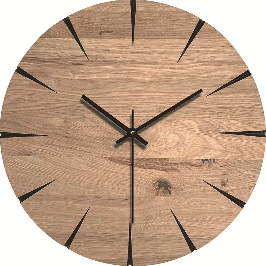 Orologio in legno semplice