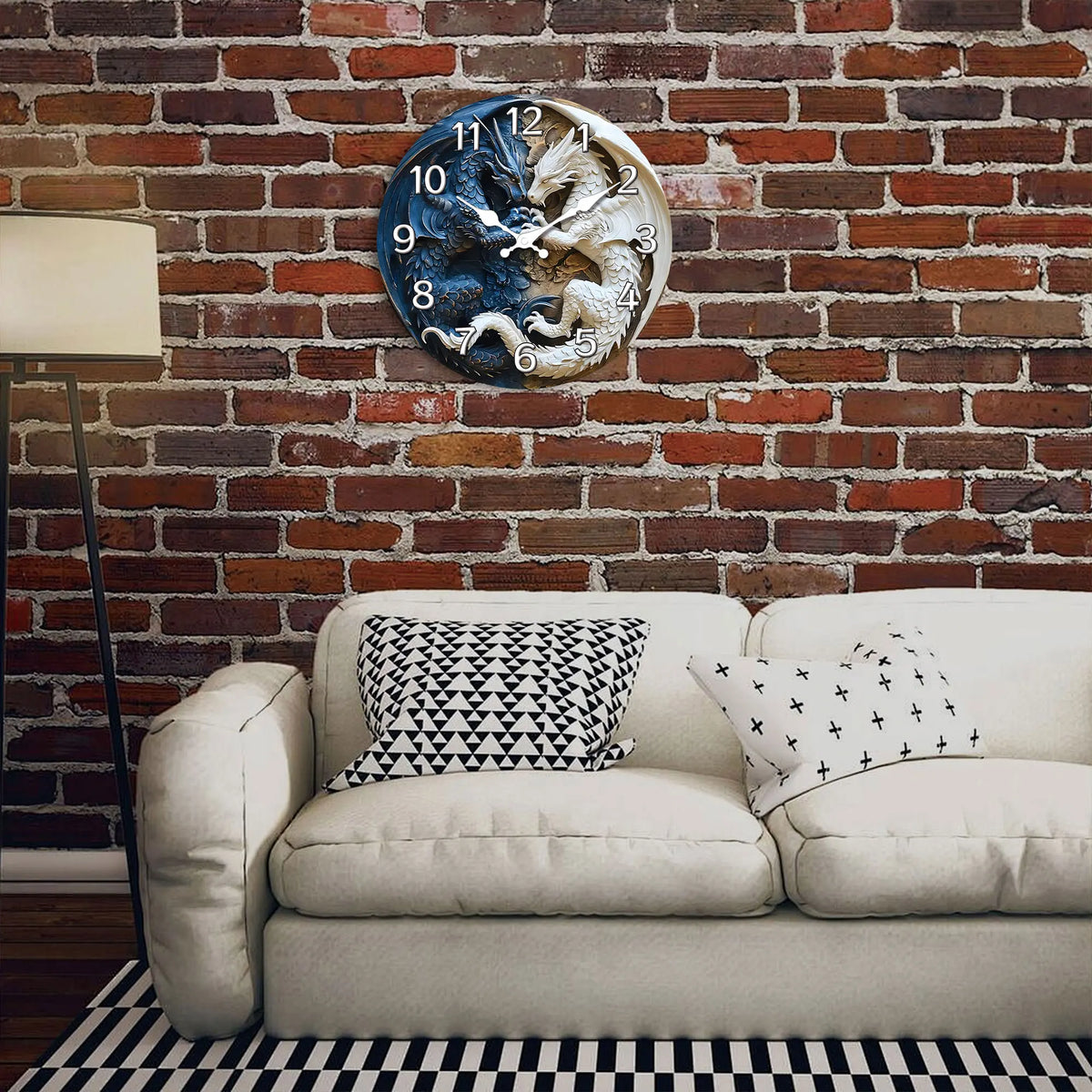 Orologio silenzioso tema orientale