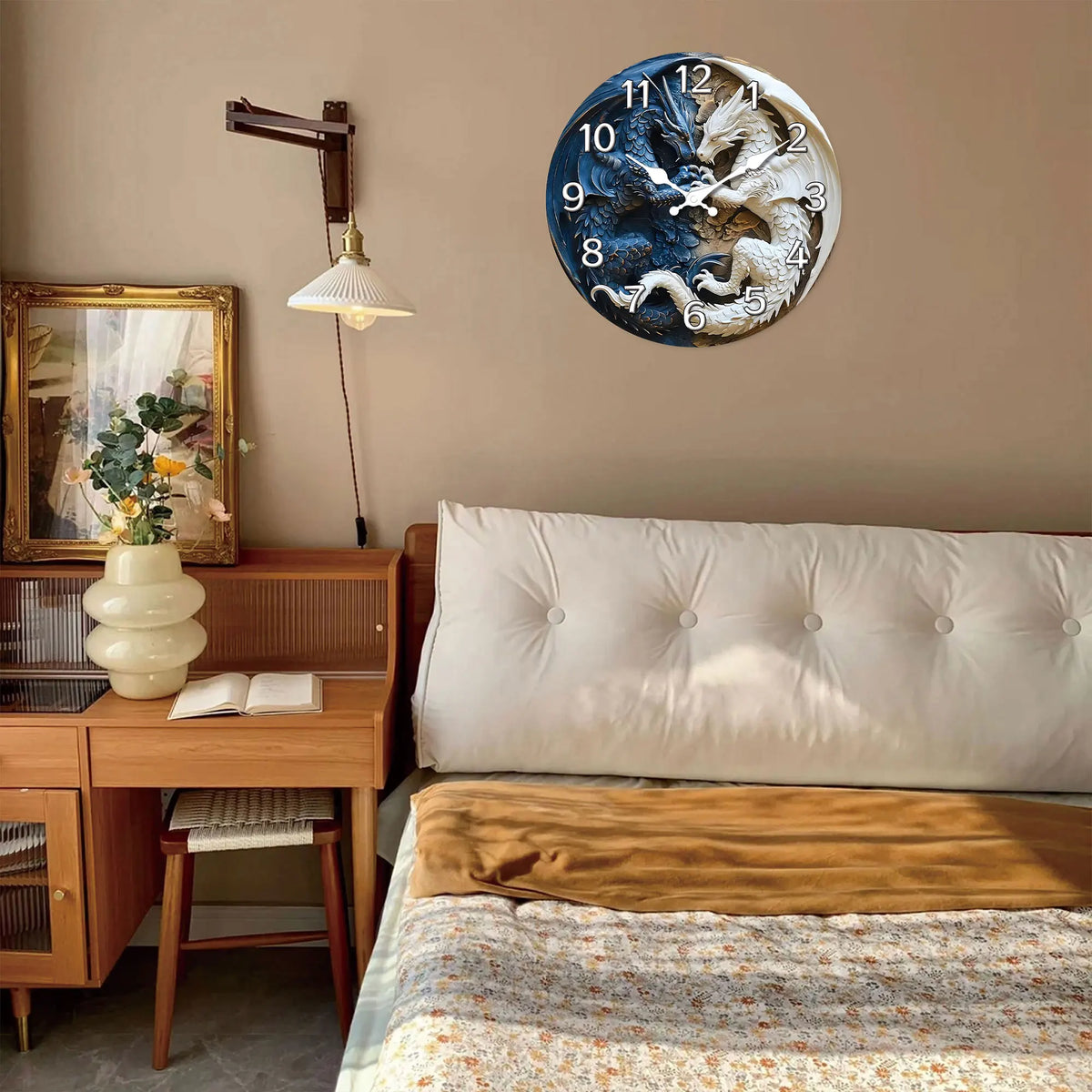 Orologio silenzioso tema orientale